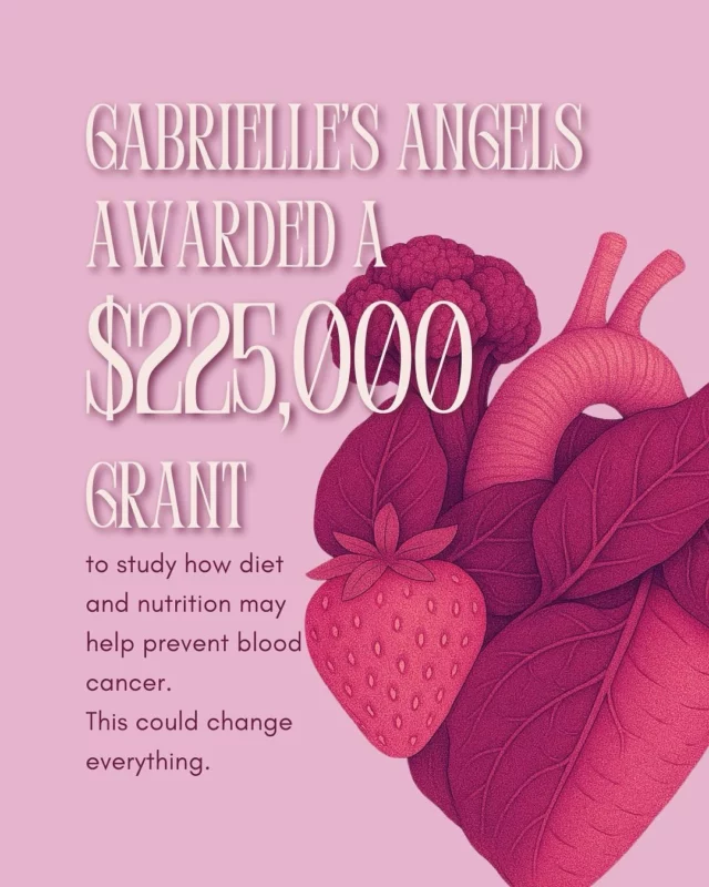 What if your diet could help prevent blood cancer? 💡

That’s the question Dr. Urvi Shah is trying to answer with a groundbreaking study we’re proud to support.

🍓 With a $225,000 grant from Gabrielle’s Angels, her team at Memorial Sloan Kettering will explore how a high-fiber plant-based diet may impact inflammation, aging, and immune response in people with clonal hematopoiesis—an age-related condition linked to blood cancer 🥦

💕 Dr. Shah was once a patient herself. Now, as a physician-scientist, she’s leading research that could change how we prevent and treat cancer in the future.

This is what hope in action looks like!

Thank you for helping us fund bold science that puts patients first.

#CancerResearch #GabriellesAngels #BloodCancer #NutritionAndCancer #cancercure